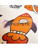 Топлоизолиращо килимче за игра космос 180x200см